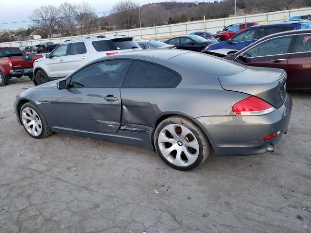 WBAEH73425CF95333 - 2005 BMW 645 CI AUTOMATIC GRAY photo 2