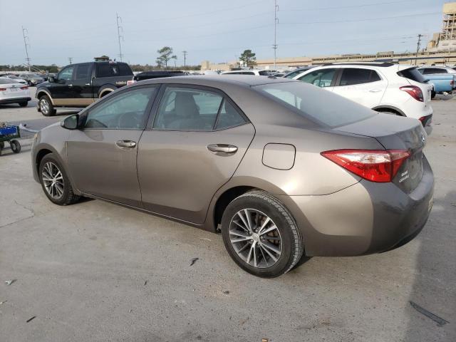 5YFBURHE7HP625319 - 2017 TOYOTA COROLLA L TAN photo 2