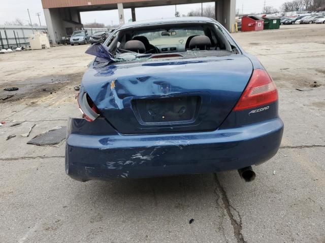 1HGCM71544A019415 - 2004 HONDA ACCORD EX BLUE photo 6