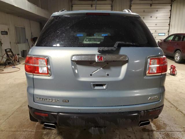 5GZEV33708J290455 - 2008 SATURN OUTLOOK XR BLUE photo 6