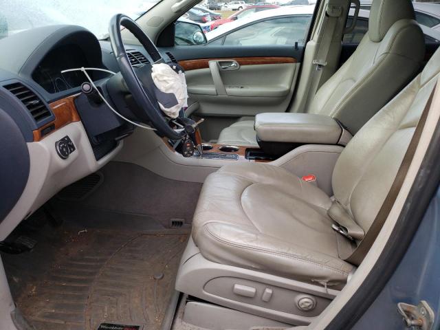 5GZEV33708J290455 - 2008 SATURN OUTLOOK XR BLUE photo 7