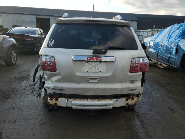 1GKEV33D29J134401 - 2009 GMC ACADIA SLT-2 WHITE photo 6