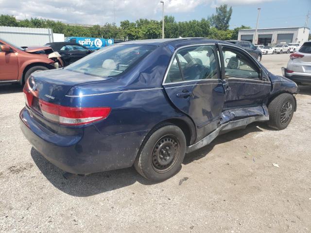 1HGCM56353A049372 - 2003 HONDA ACCORD LX BLUE photo 3