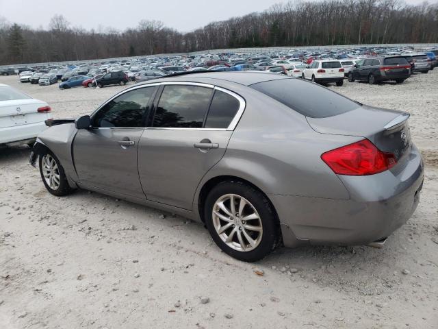 JNKBV61F97M805237 - 2007 INFINITI G35 GRAY photo 2