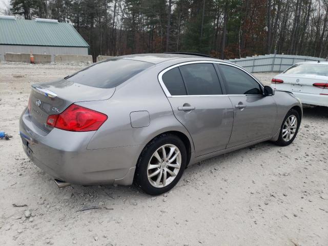 JNKBV61F97M805237 - 2007 INFINITI G35 GRAY photo 3