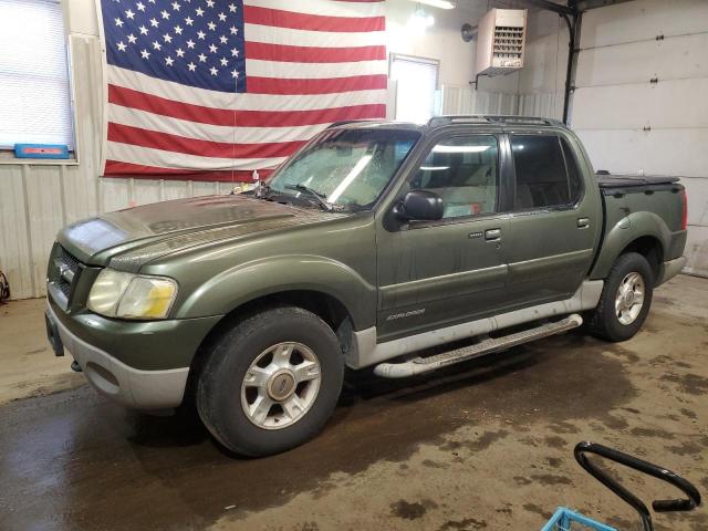 1FMZU67E22UB84672 - 2002 FORD EXPLORER S GREEN photo 1