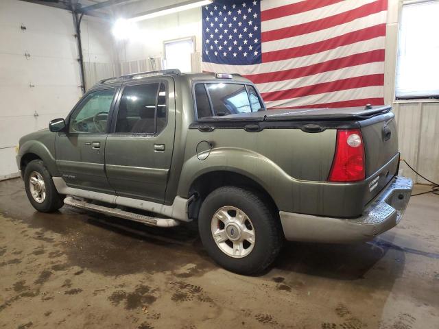 1FMZU67E22UB84672 - 2002 FORD EXPLORER S GREEN photo 2