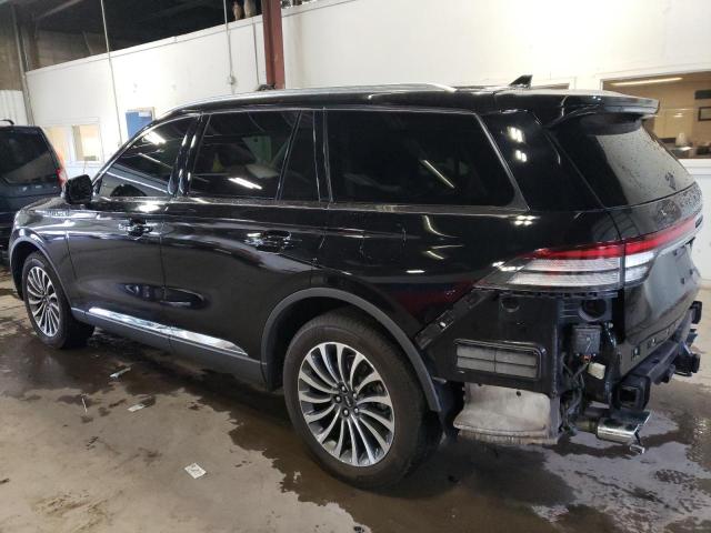 5LM5J6XC5NGL20637 - 2022 LINCOLN AVIATOR BLACK photo 2