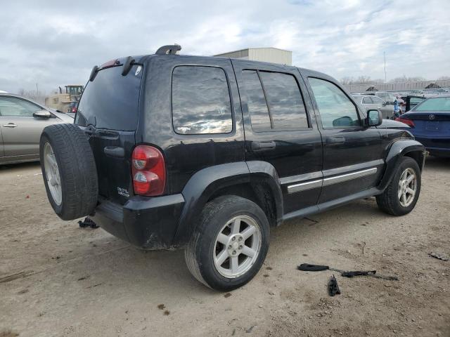 1J4GL58KX5W566237 - 2005 JEEP LIBERTY LIMITED BLACK photo 3