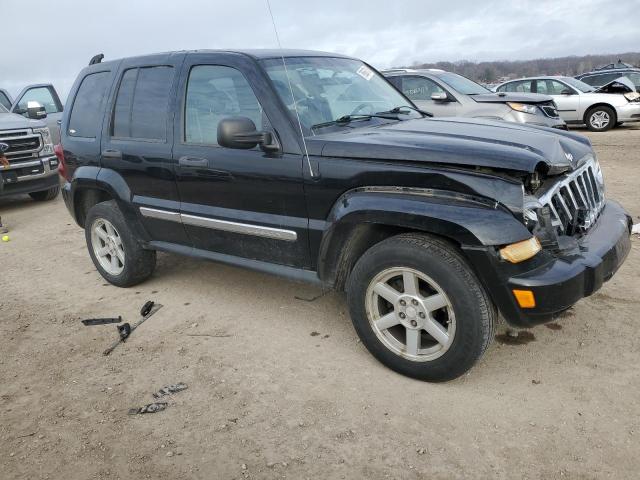 1J4GL58KX5W566237 - 2005 JEEP LIBERTY LIMITED BLACK photo 4