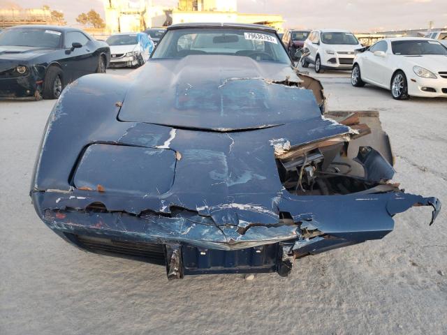 1Z37L7S404354 - 1977 CHEVROLET CORVETTE BLUE photo 5