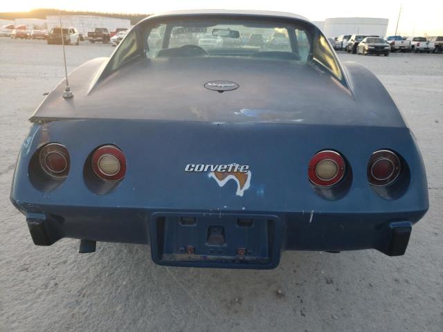 1Z37L7S404354 - 1977 CHEVROLET CORVETTE BLUE photo 6