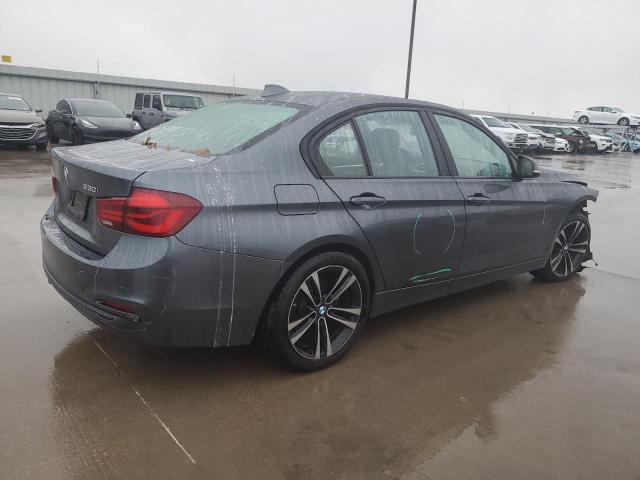 WBA8B9G58JNU96704 - 2018 BMW 330 I GRAY photo 3