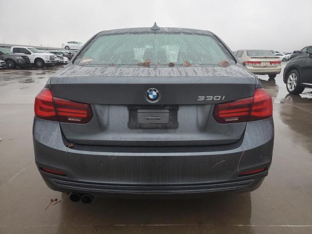 WBA8B9G58JNU96704 - 2018 BMW 330 I GRAY photo 6