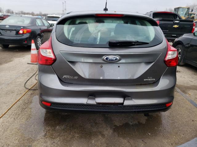 1FAHP3K27CL475815 - 2012 FORD FOCUS SE GRAY photo 6