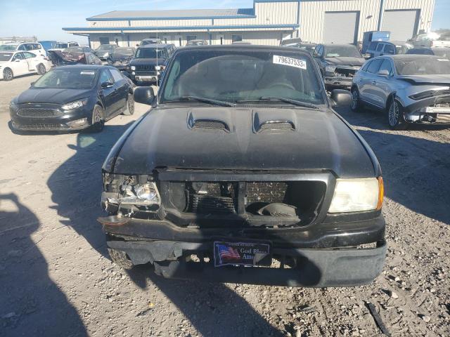 1FTYR14UX4PA70811 - 2004 FORD RANGER SUPER CAB BLACK photo 5