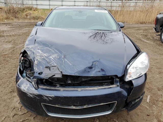 2G1WC5E31C1260684 - 2012 CHEVROLET IMPALA LTZ BLUE photo 5