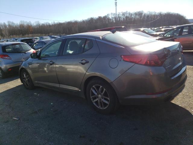 5XXGM4A70DG252941 - 2013 KIA OPTIMA LX GRAY photo 2