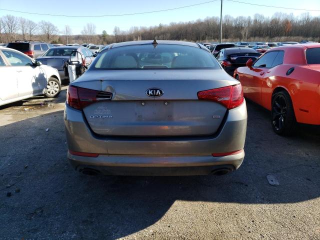 5XXGM4A70DG252941 - 2013 KIA OPTIMA LX GRAY photo 6