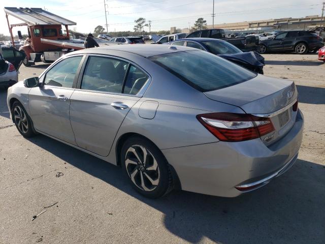 1HGCR2F93GA007356 - 2016 HONDA ACCORD EXL SILVER photo 2