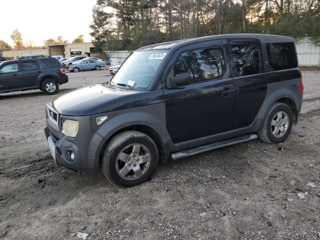 5J6YH28633L051747 - 2003 HONDA ELEMENT EX BLACK photo 1