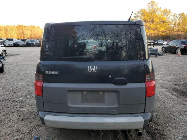 5J6YH28633L051747 - 2003 HONDA ELEMENT EX BLACK photo 6