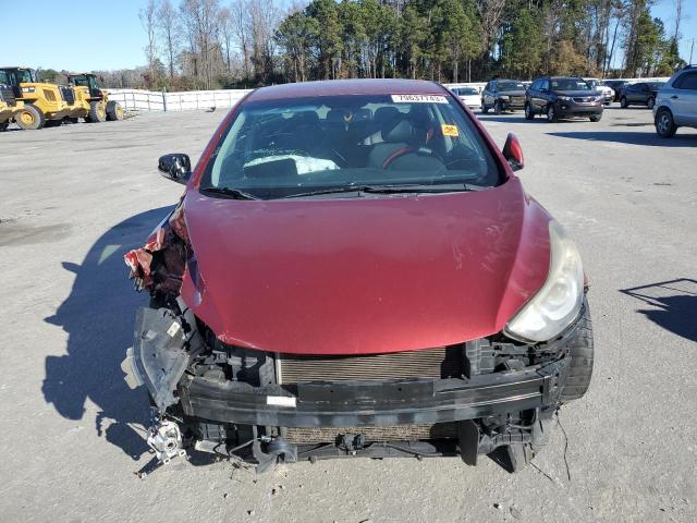 5NPDH4AEXFH557229 - 2015 HYUNDAI ELANTRA SE RED photo 5