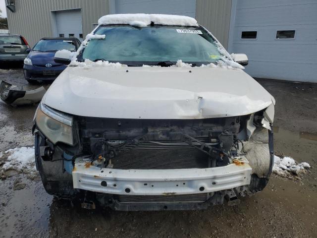 2FMDK4JC6DBE36119 - 2013 FORD EDGE SEL WHITE photo 5