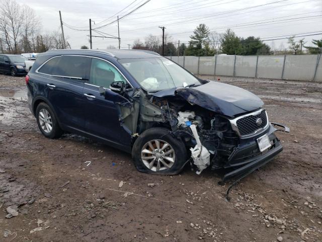 5XYPG4A35HG296486 - 2017 KIA SORENTO LX BLUE photo 4