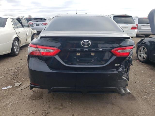 4T1B11HK4JU678015 - 2018 TOYOTA CAMRY L BLACK photo 6