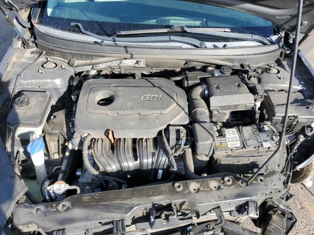 5NPE24AF5KH801412 - 2019 HYUNDAI SONATA SE GRAY photo 11