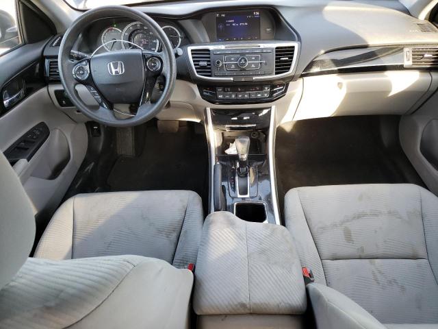 1HGCR2F37GA002043 - 2016 HONDA ACCORD LX BLUE photo 8