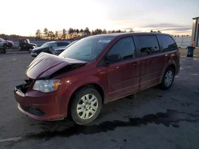 2C4RDGBG3FR569342 - 2015 DODGE GRAND CARA SE RED photo 1