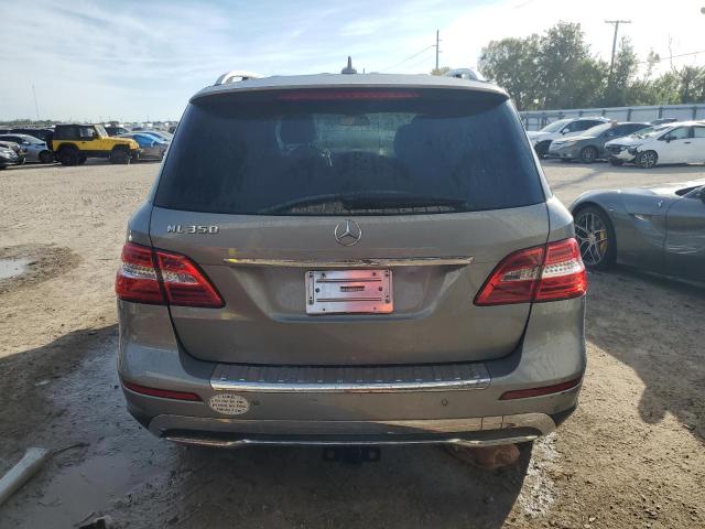 4JGDA5JB2FA532585 - 2015 MERCEDES-BENZ ML 350 GRAY photo 6