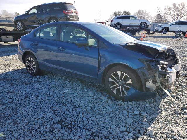 19XFB2F82FE048581 - 2015 HONDA CIVIC EX BLUE photo 4