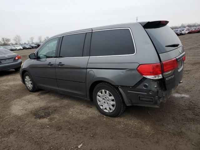 5FNRL38198B501527 - 2008 HONDA ODYSSEY LX GRAY photo 2