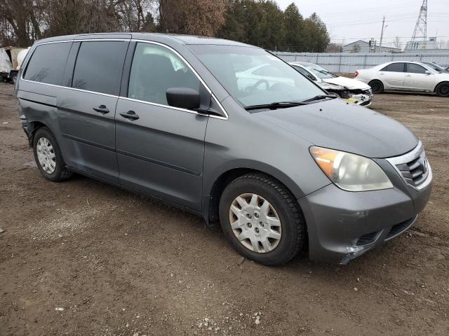 5FNRL38198B501527 - 2008 HONDA ODYSSEY LX GRAY photo 4