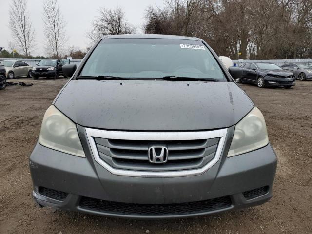 5FNRL38198B501527 - 2008 HONDA ODYSSEY LX GRAY photo 5