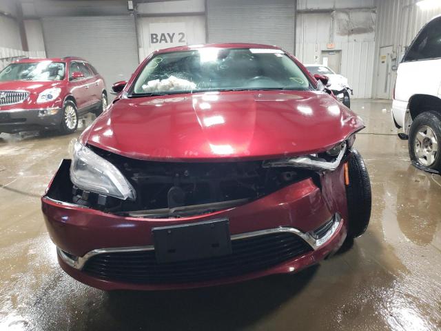 1C3CCCABXFN536265 - 2015 CHRYSLER 200 LIMITED MAROON photo 5