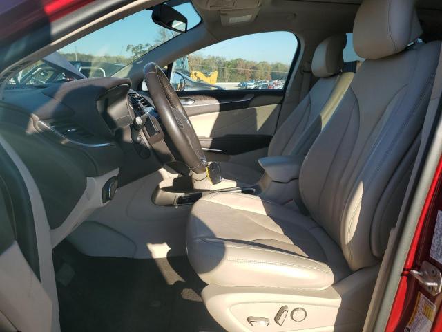 5LMCJ3C9XKUL38385 - 2019 LINCOLN MKC RESERVE ბურგუნდია ფოტო 7
