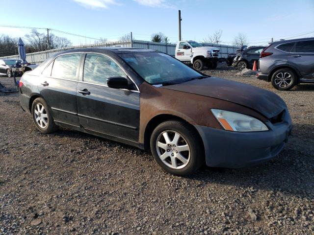 1HGCM66525A024343 - 2005 HONDA ACCORD EX BLACK photo 4