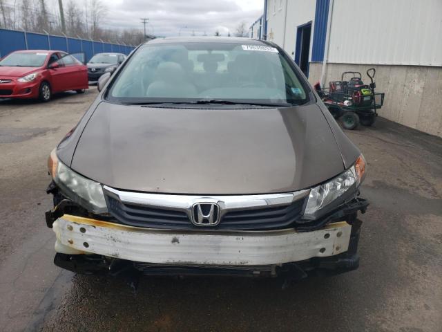 2HGFB2F56CH029507 - 2012 HONDA CIVIC LX GRAY photo 5