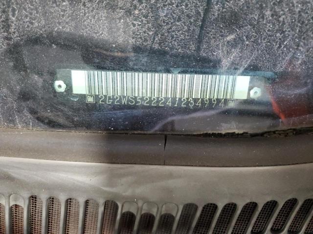 2G2WS522241234994 - 2004 PONTIAC GRAND PRIX GT2 GREEN photo 12