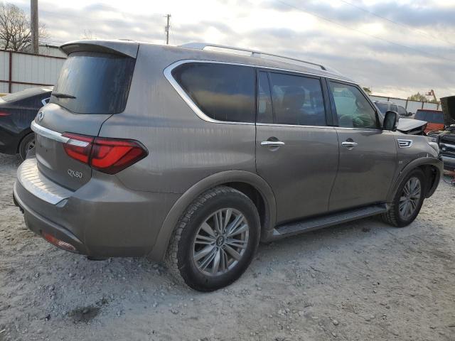 JN8AZ2NF3J9663633 - 2018 INFINITI QX80 BASE SILVER photo 3