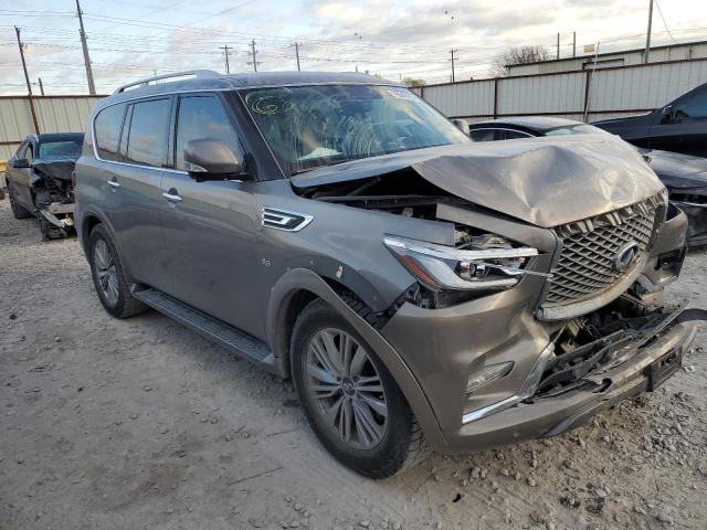 JN8AZ2NF3J9663633 - 2018 INFINITI QX80 BASE SILVER photo 4