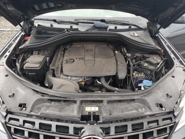 4JGDA5HB7CA025649 - 2012 MERCEDES-BENZ ML 350 4MATIC BLACK photo 12