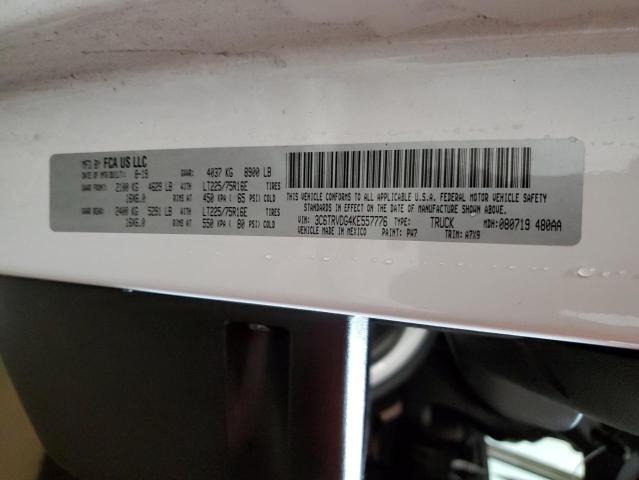 3C6TRVDG4KE557776 - 2019 RAM PROMASTER 2500 HIGH Ақ фото 13