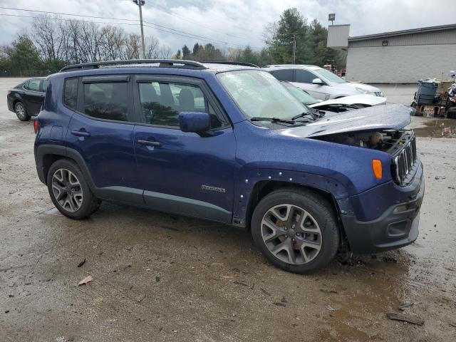 ZACCJABT9GPE18715 - 2016 JEEP RENEGADE LATITUDE BLUE photo 4