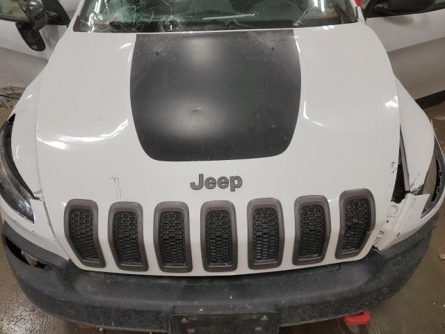 1C4PJMBS8FW639993 - 2015 JEEP CHEROKEE TRAILHAWK WHITE photo 12