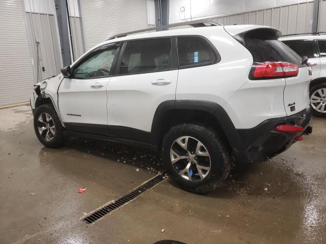 1C4PJMBS8FW639993 - 2015 JEEP CHEROKEE TRAILHAWK WHITE photo 2